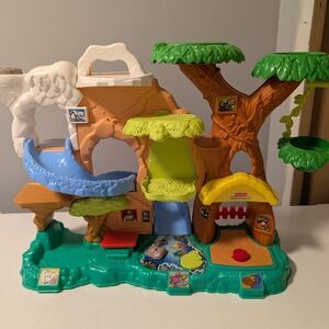Fisher-Price Jungle Treehouse Adventure Playset